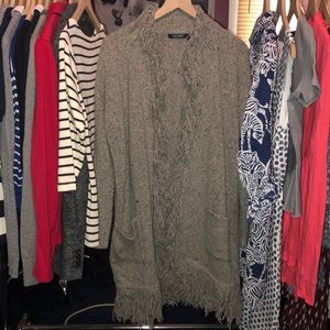 Lauren Ralph Lauren Fringe Sweater